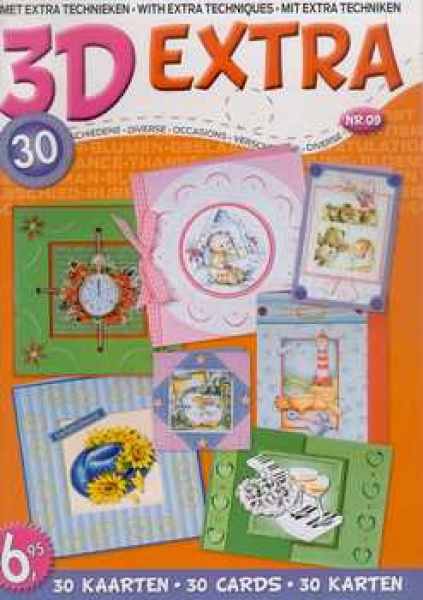 3D Buch Extra 9, Diverse Motive